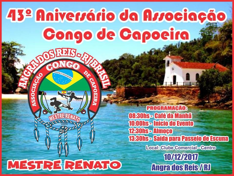 43Âº AniversÃ¡rio da AssociaÃ§Ã£o Congo de Capoeira